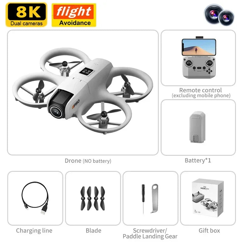 Drone 8K Aerial Photography Machine Dual Camera - Empire P.E