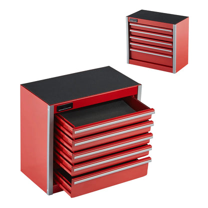 SucceBuy 5-Drawer 8.6in Metal Tool Box