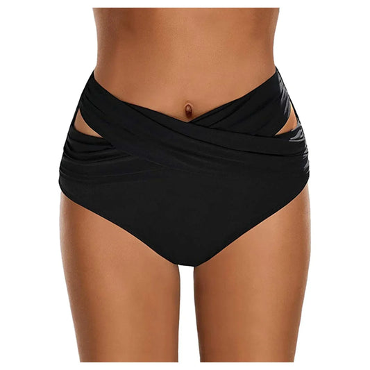 Women High Waist Bikini Bottoms - Empire P.E