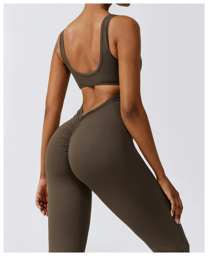 V Jumpsuit Gym Set - Empire P.E