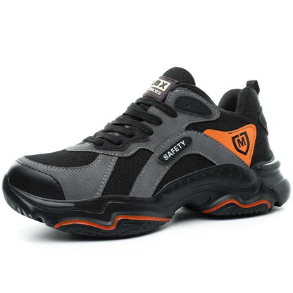 Rotary Buckle Work Protective Shoes