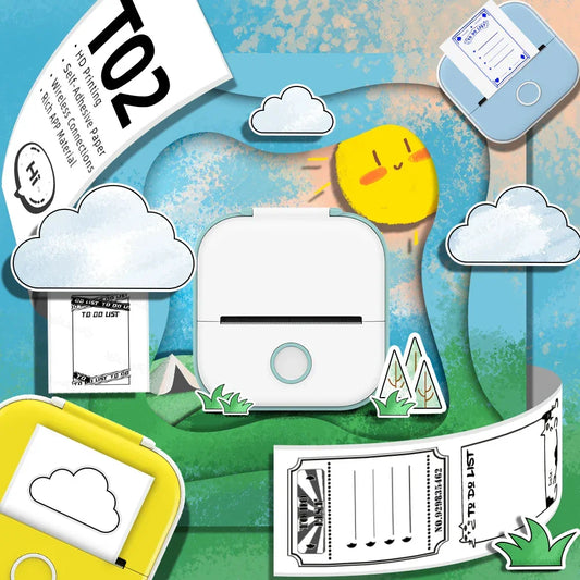 Portable Printer Phomemo Mini Sticker Printer Self-adhesive Labels - Empire P.E