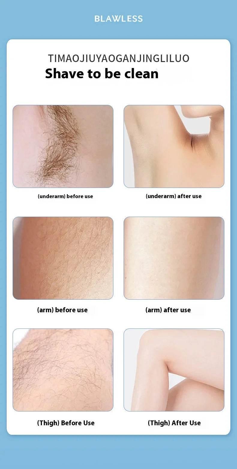Electric Hair Trimmers for Women Waterproof Razor Painless Private Body Hair Removal Device shaver Bikini Arm Leg Face Shaving - Empire P.E