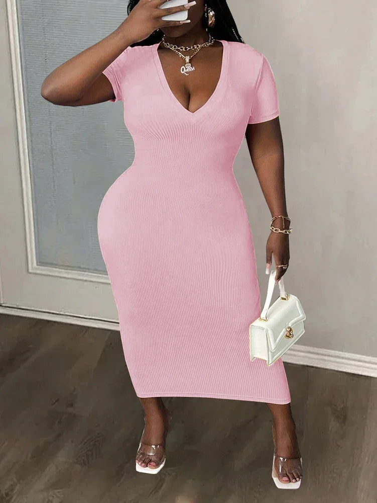 Plus Size 2025 Summer New Dresses - Empire P.E