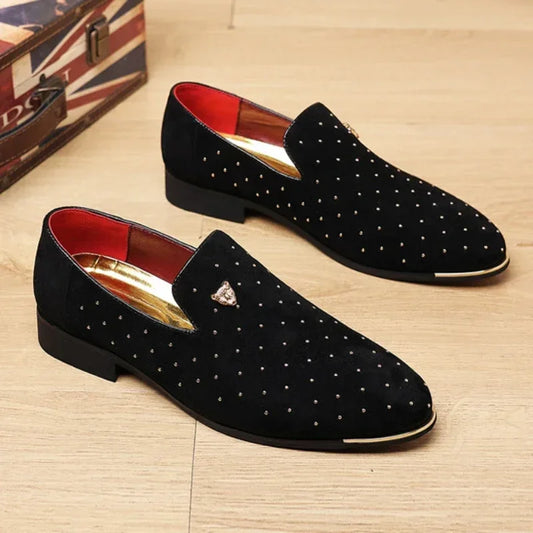 Men Loafers Leather Dress Shoes - Empire P.E