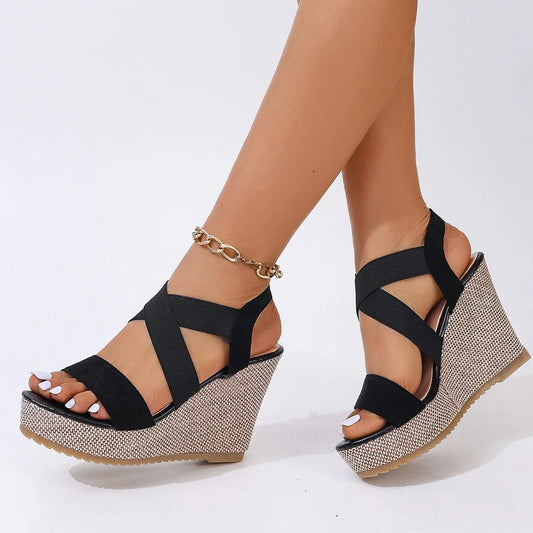 Women's Wedge Waterproof Thick-soled Sandals