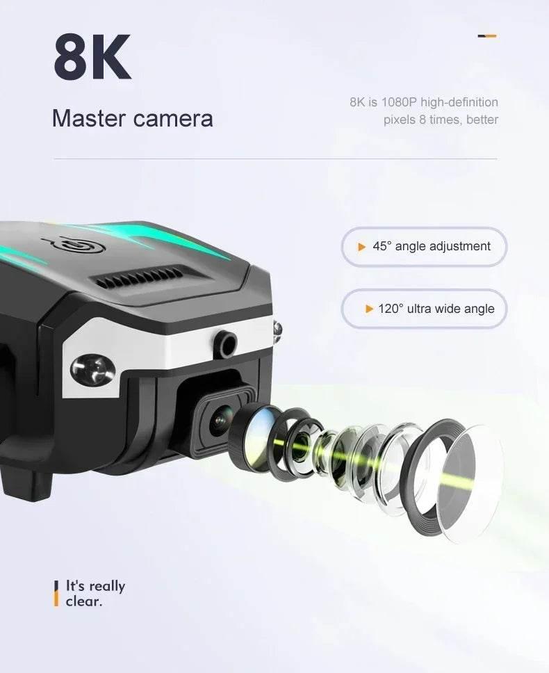 Drone G6 Pro 5G GPS Brushless Motor Professional 8K HD Aerial Photography Obstacle Avoidance UAV Four-Rotor Helicopter Toys - Empire P.E