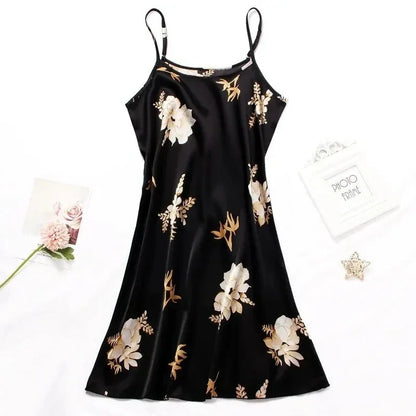 Women Floral Printing Nightdress - Empire P.E