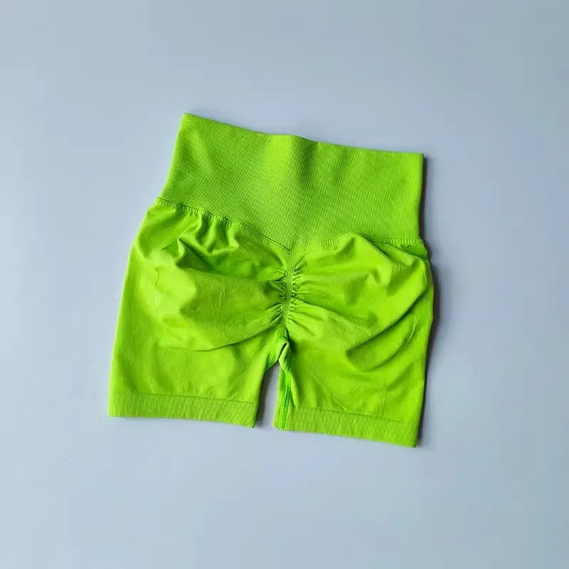 Women's High-Waist Breathable Yoga Shorts