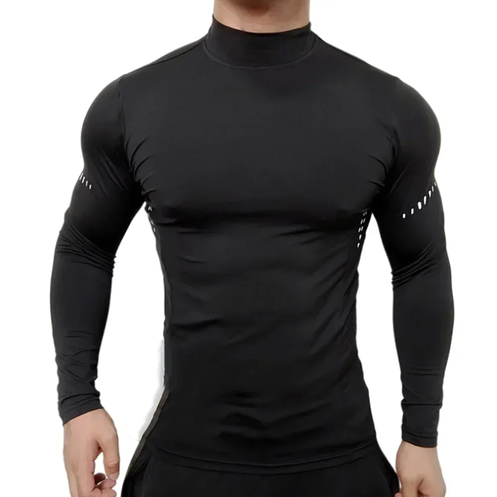 Men's Long Sleeve Compression Shirt - Empire P.E