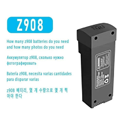 Original Drone battery for V168 V198 M6 Z908 S18 V66 s12 a14 v666 battery,rechargeable butler,propeller for drone accessories - Empire P.E