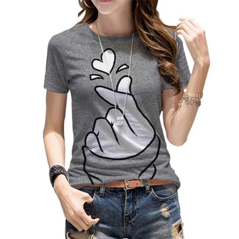 Summer Funny Bee 3D Print T-shirts Women Streetwear Casual Fashion Y2k Short Sleeve T Shirt O-neck Tees Tops Clothing - Empire P.E