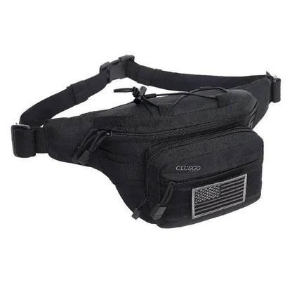 Outdoor Tactical Waist Bag 600D Nylon Oxford Outdoor EDC Fanny Pack Utility Waist Pouch Outdoor Bumbag Hunting Camping Hip Bags - Empire P.E