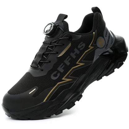 Rotating button Security Shoes