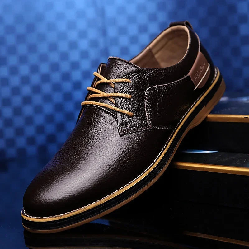 Leather Dress Shoes Men - Empire P.E