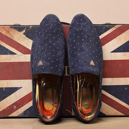Men Loafers Leather Dress Shoes - Empire P.E