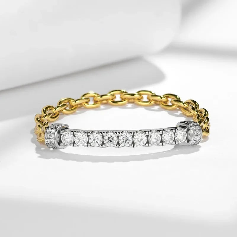 Luxury Women's Moissanite Bracelet s925 For Women D Color - Empire P.E