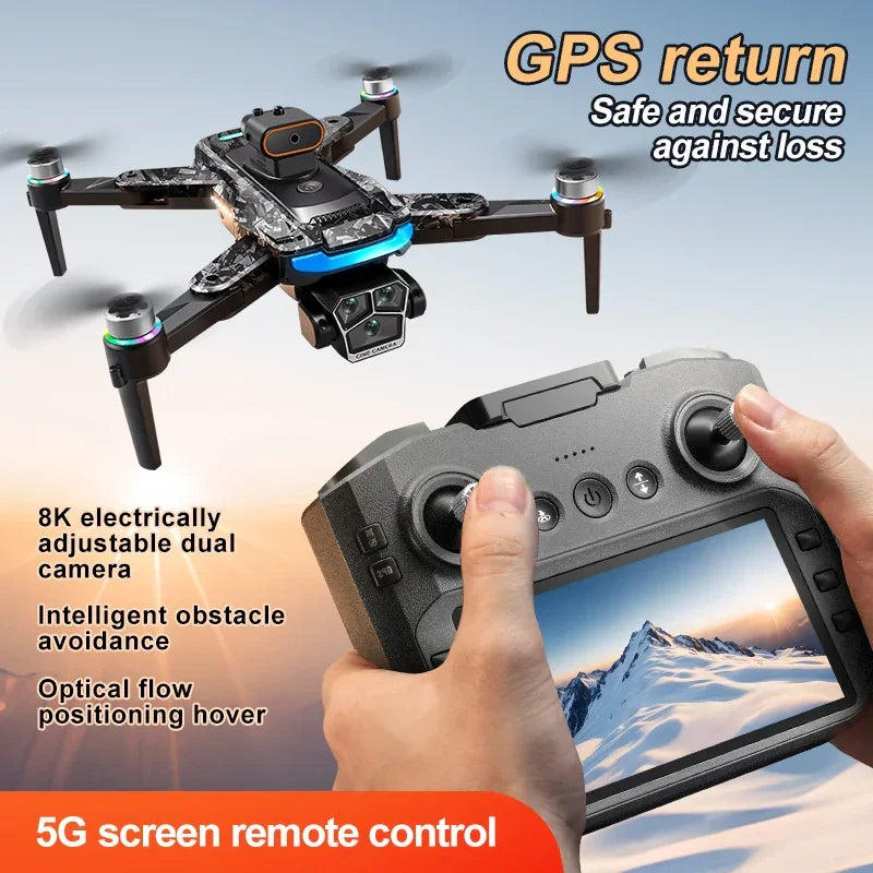 Drone Aerial 8K HD Dual-Camera