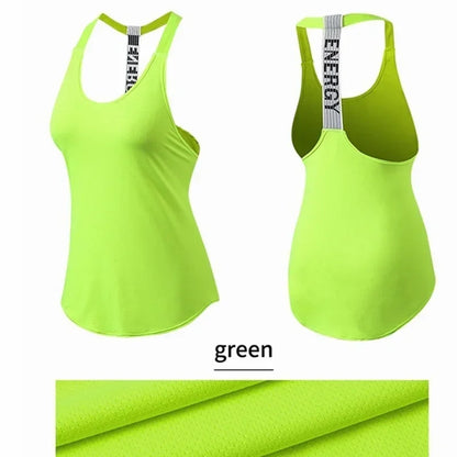Women's Sleeveless Yoga Tops