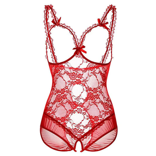 Sexy Lace Cupless Teddy Sexy Lingerie - Empire P.E