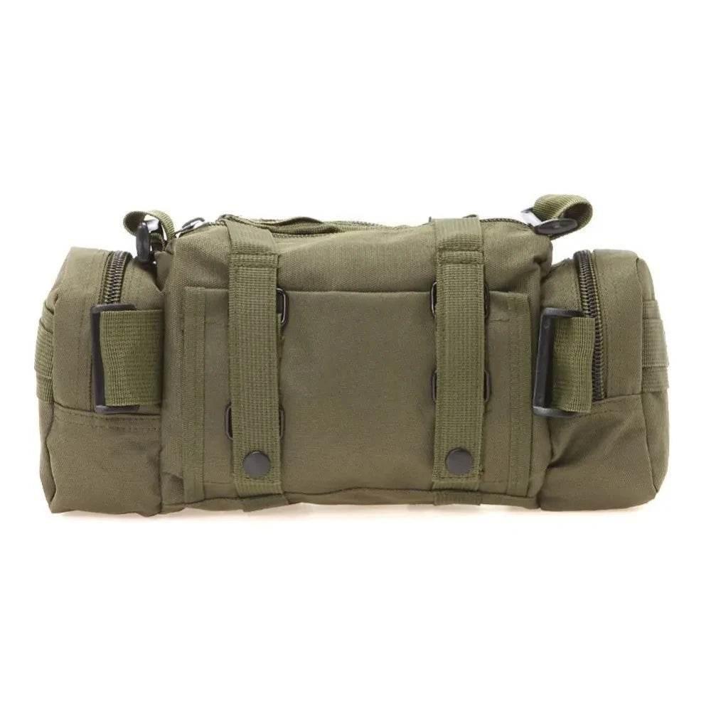 Outdoor Hiking Waist Bag 600D Waterproof Oxford Climbing 3P Chest Shoulder Bags Tactical Fishing Camping Pouch Pack - Empire P.E