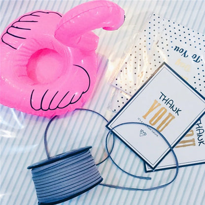 10-20PCS Water Coasters Floating Inflatable Cup Holder Swimming Pool Drink Float Toy Inflatable Pool Flamingo Party Decoration