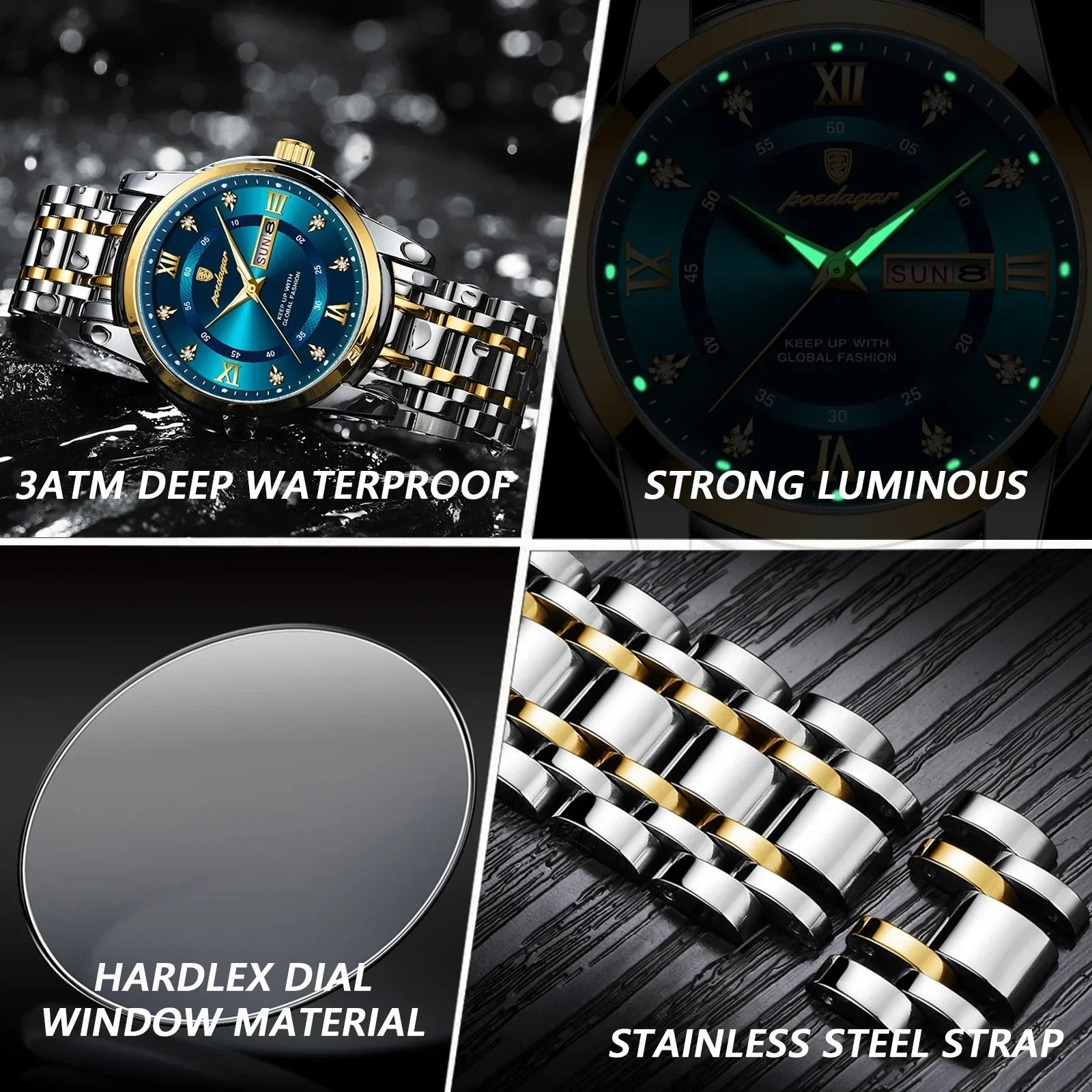 Luxury Watch for Man Elegant Waterproof - Empire P.E