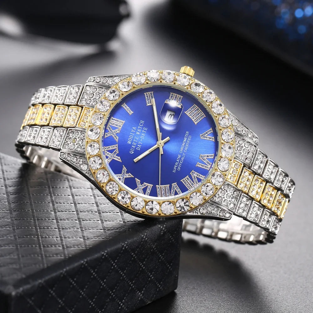 Hip Hop Iced Out Men Watch - Empire P.E