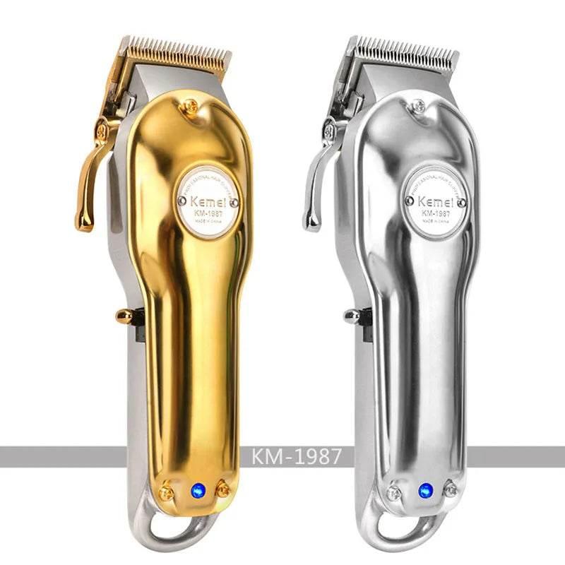 Kemei KM-1987 Electric Hair Clipper Fast Charging and 5 Hours Long Time Working Hair Trimmer Hair Cutting Machine for Men - Empire P.E