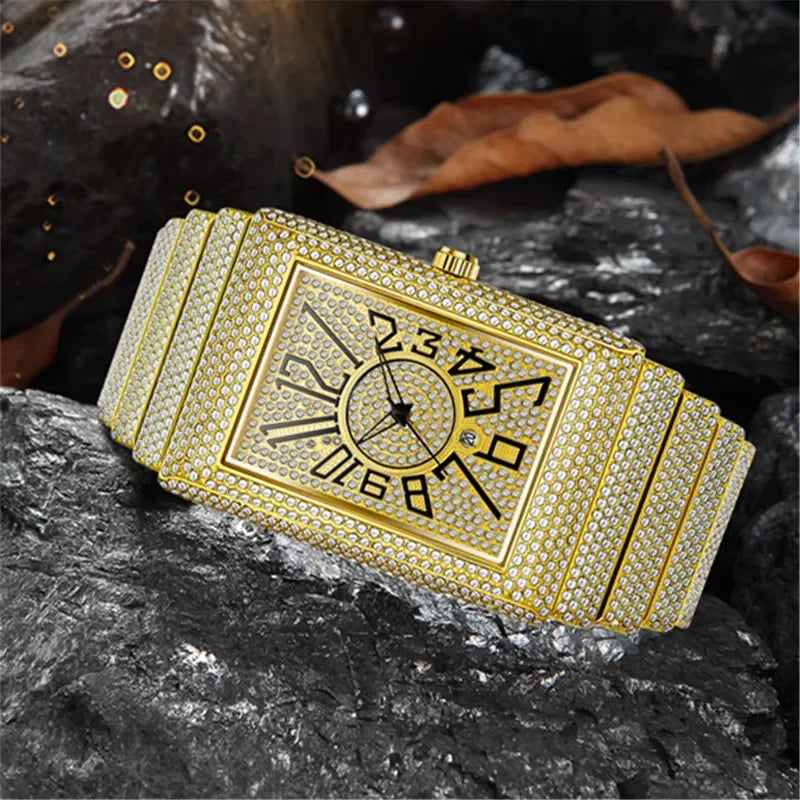 Big Brand Rectangle Men Watches - Empire P.E