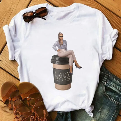 Black Girls Fashion Women T-Shirts - Empire P.E