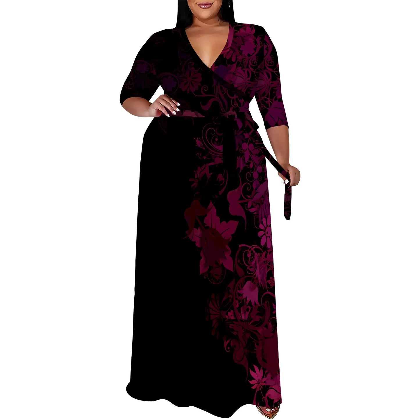 Plus Size for Womens Summer Casual Sundress - Empire P.E