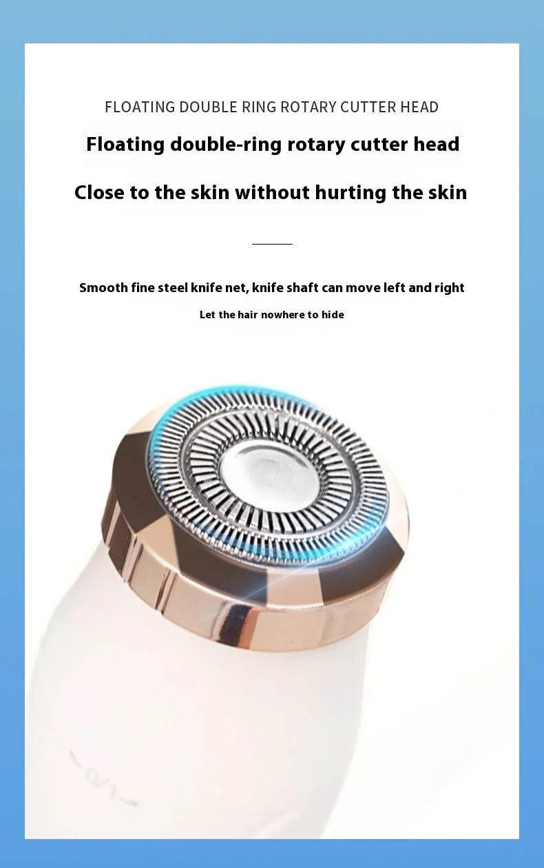 Electric Hair Trimmers for Women Waterproof Razor Painless Private Body Hair Removal Device shaver Bikini Arm Leg Face Shaving - Empire P.E