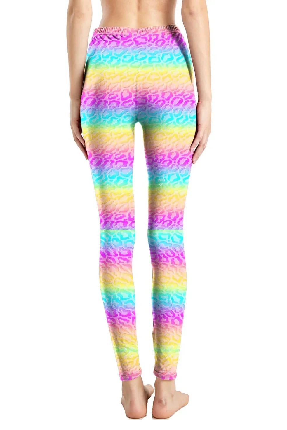Leopard Leggings Printed High Waist - Empire P.E