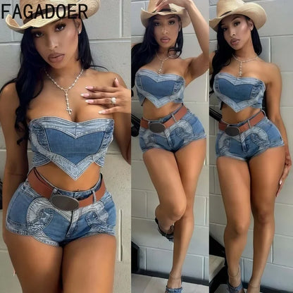 2 Piece Sets Outfit Streetwear Sleeveless