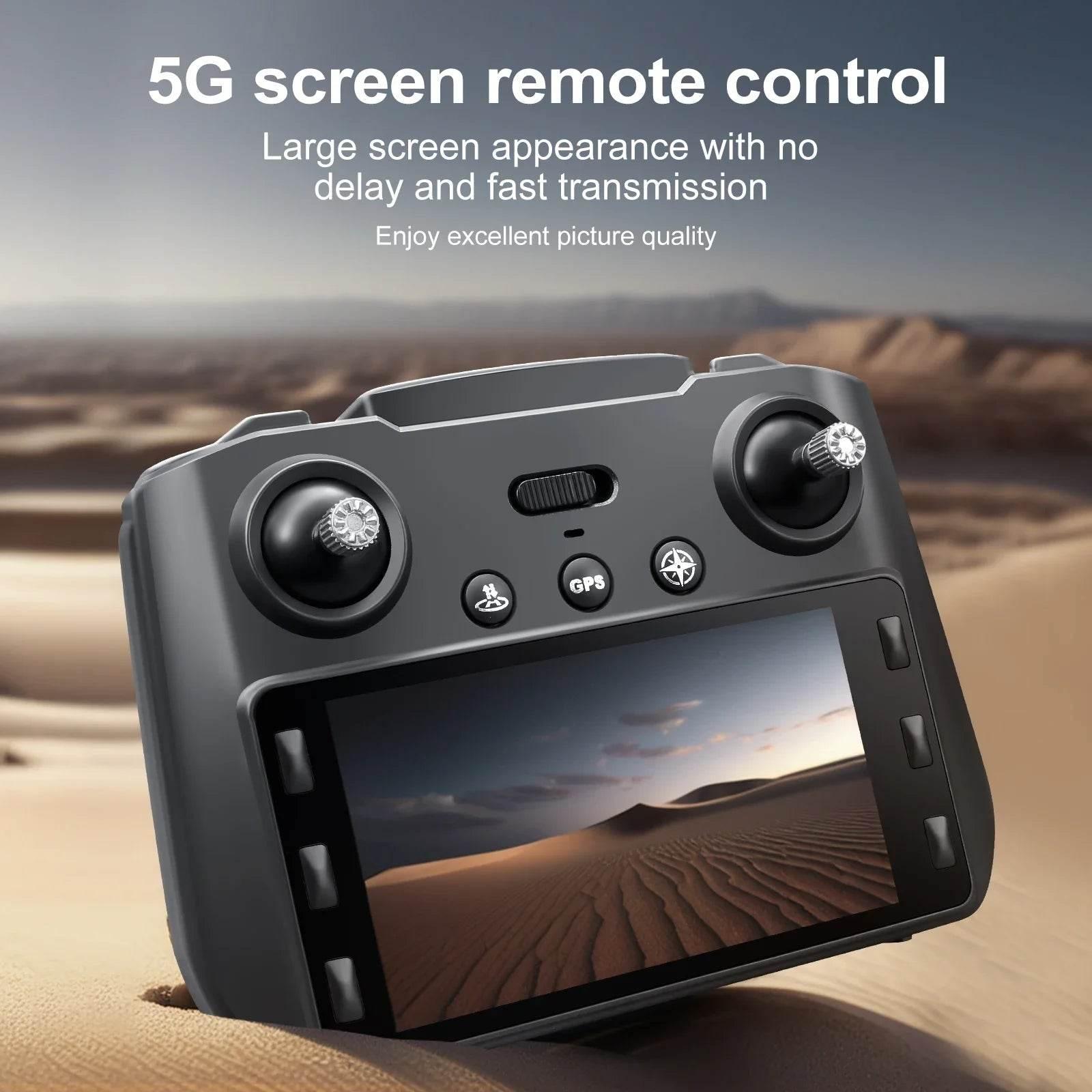 2024 New S Drone Professional 8k Camera Four-Axis Aerial Photography with Screen Remote Control 5G WIFI GPS FPV Dron RC 5000M - Empire P.E