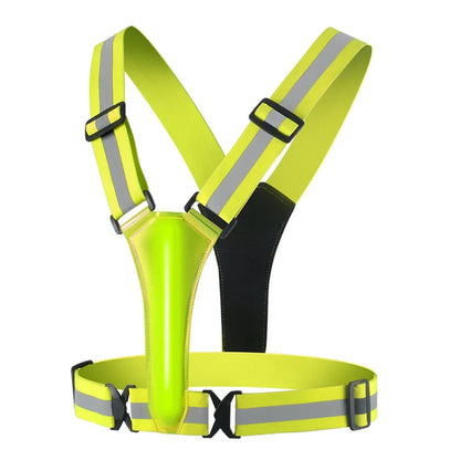 LED Reflective Light Up Running Vest