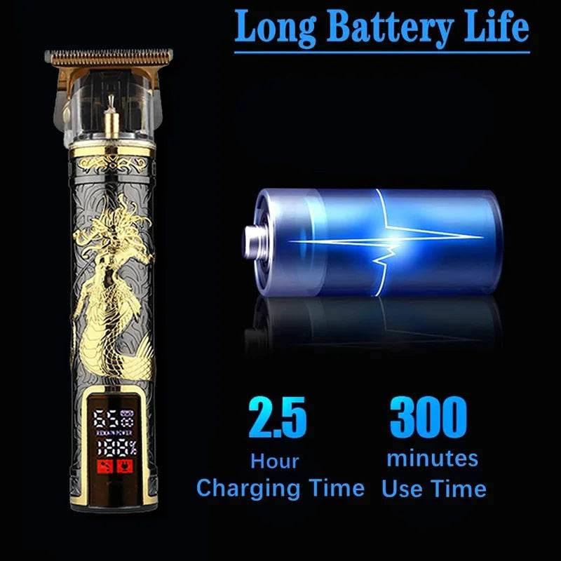 New WaterProof Professional Electric Shaver for Men Razor for Men Mower Beard Trimmer Barber Shaving Machine T9 Hair Clipper - Empire P.E