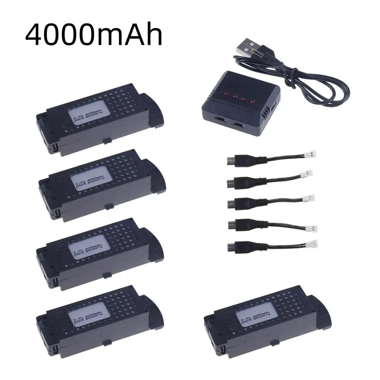 Q6 S6 G6 T6 K5 Battery 3.7V 4000mAh for G6 S6 8K RC Quadcopter Spare Parts For G6 Pro Rechargeable Lipo Battery - Empire P.E