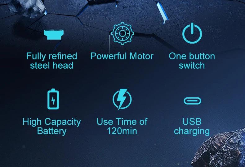 USB charging electric hair clipper and beard trimming - Empire P.E