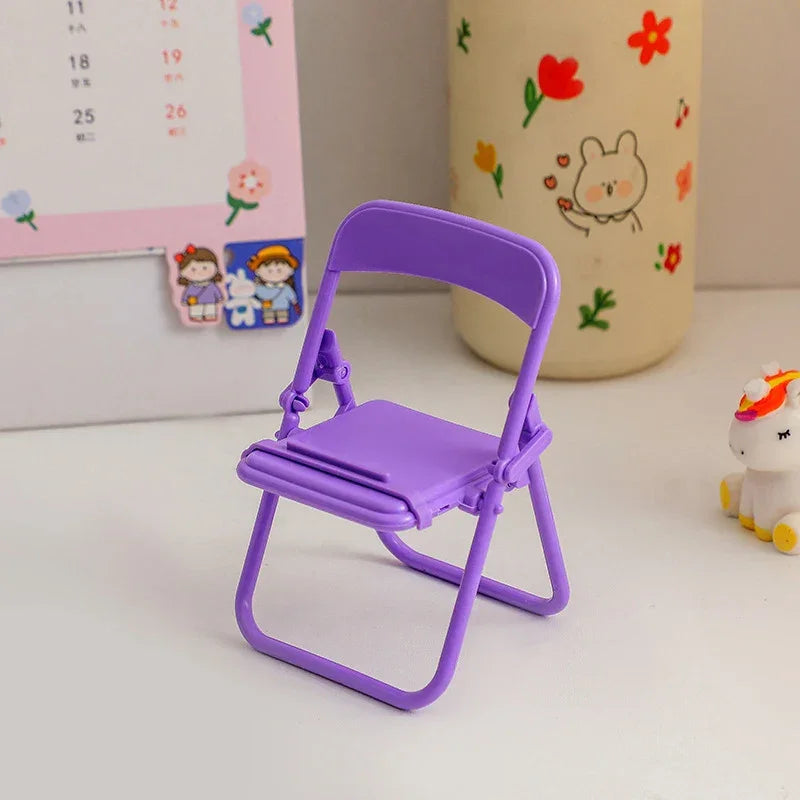 Mini Chair Shape Mobile Phone Stand