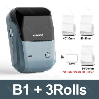 Portable Thermal Printer With Tapes 2 Inch Adhesive - Empire P.E