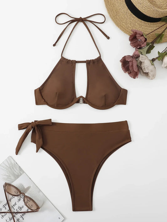 Push Up Underwire Padded Swimwear - Empire P.E