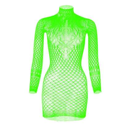 Strapless See Through Sexy Tight Pencil Dress Mesh - Empire P.E