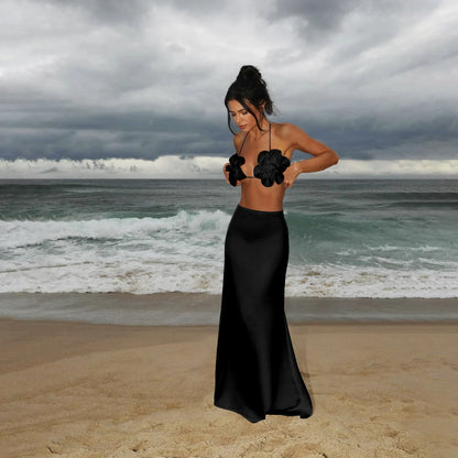Sexy Bikini Swimsuit with Skirt Bandage