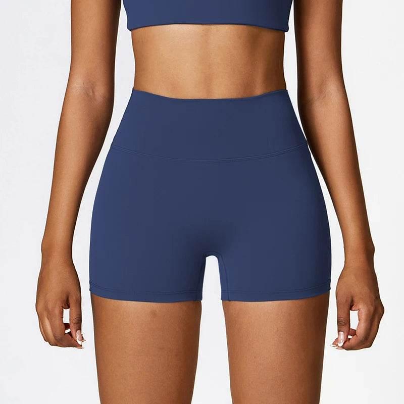 Women's sports Yoga shorts High waist hip lift fitness running cycling quick dry Breathable Yoga women's 3 points yoga shorts - Empire P.E