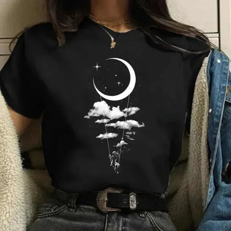 Funny 90s Women Cartoon T-shirt