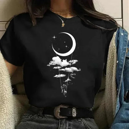 Funny 90s Women Cartoon T-shirt