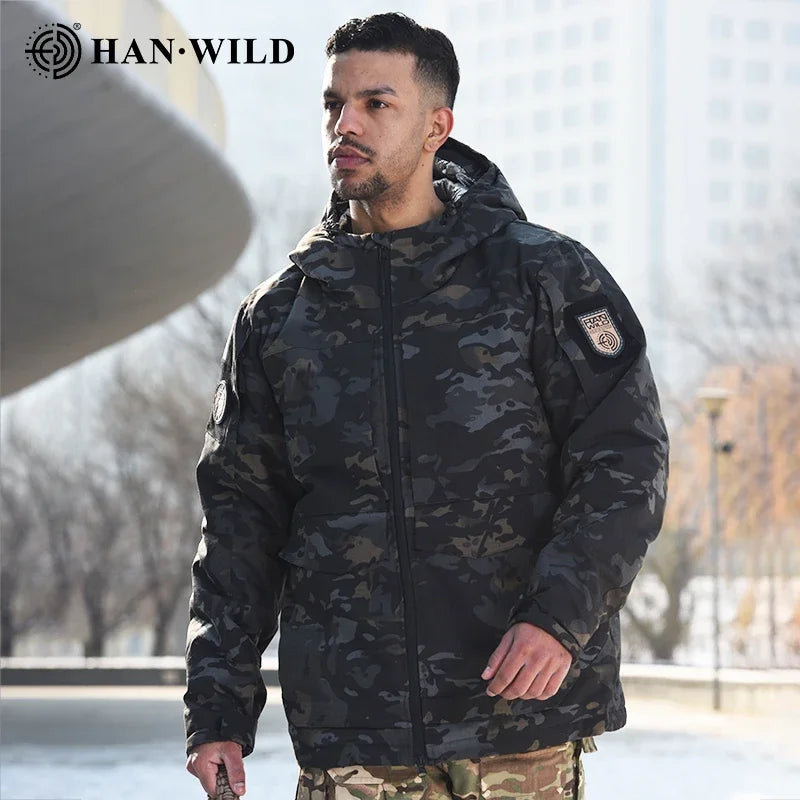 Winter Men Clothes Tactical Jacket Heating Suit - Empire P.E