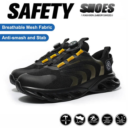 Men's Anti-Puncture Comfortable Work Shoes